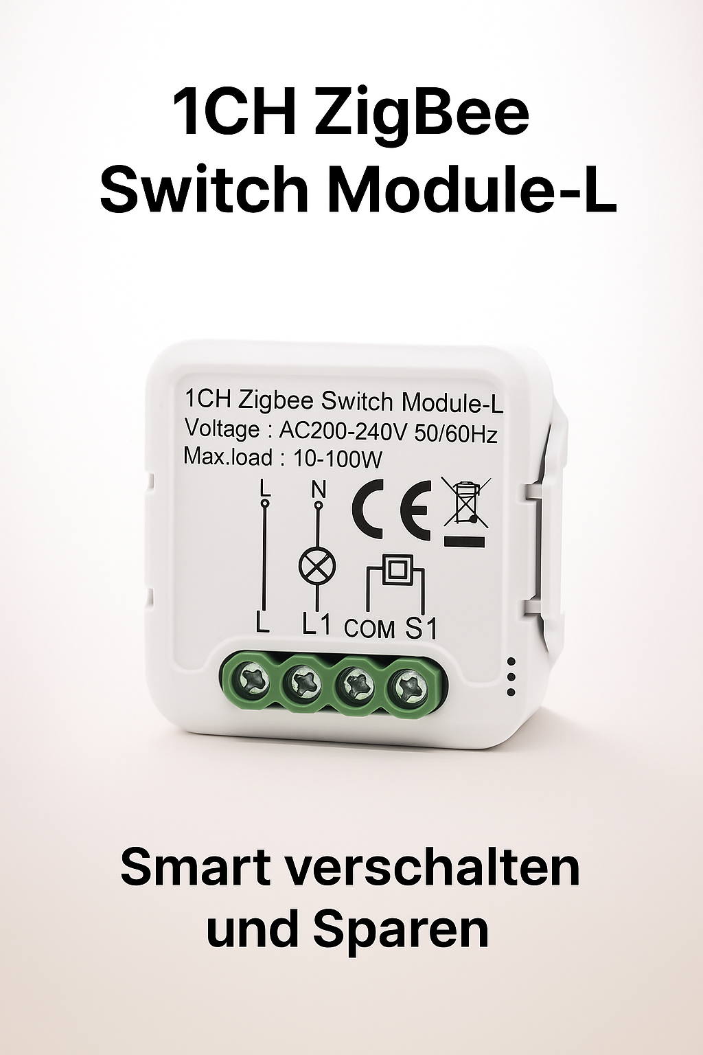 Tuya ZigBee 3.0 Smart Switch Modul – 2-Wege-Schalter, ohne Neutralleiter, kompatibel mit Alexa, Google Assistant, Smart Life